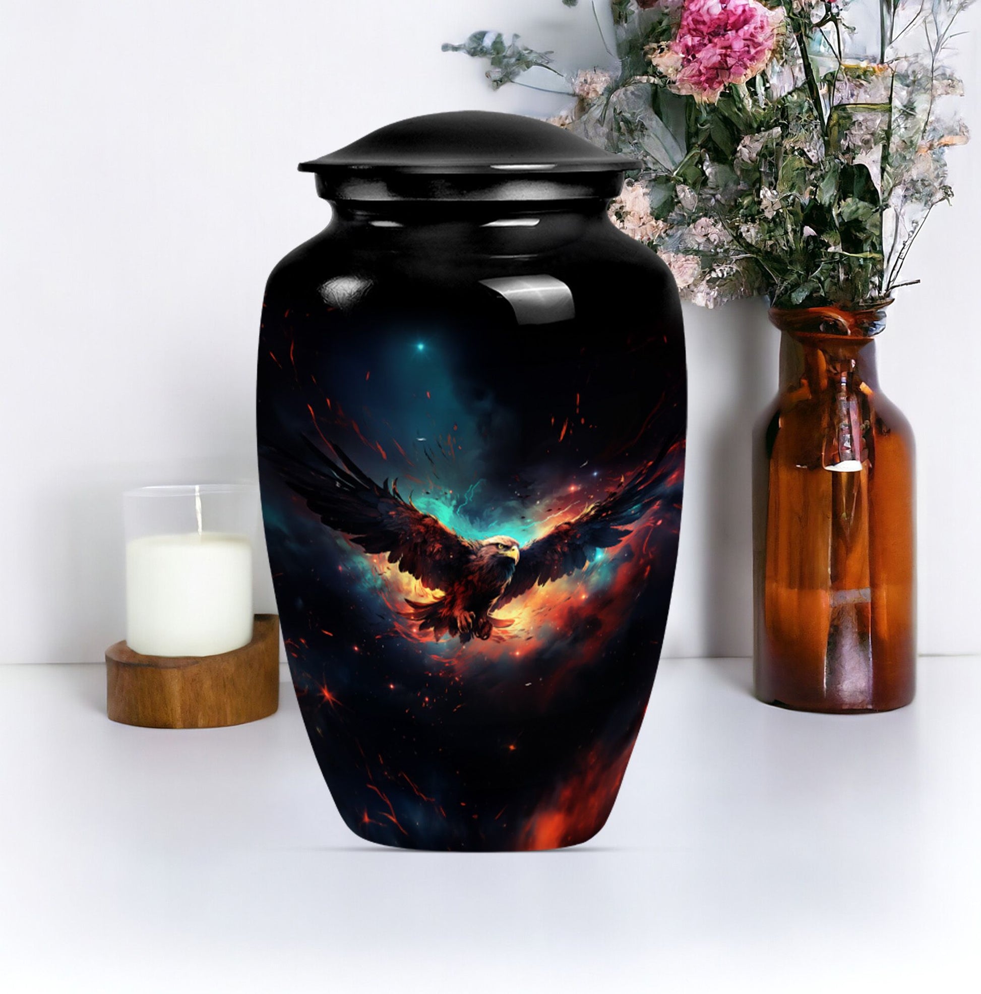 EAGLE urn for human ashes