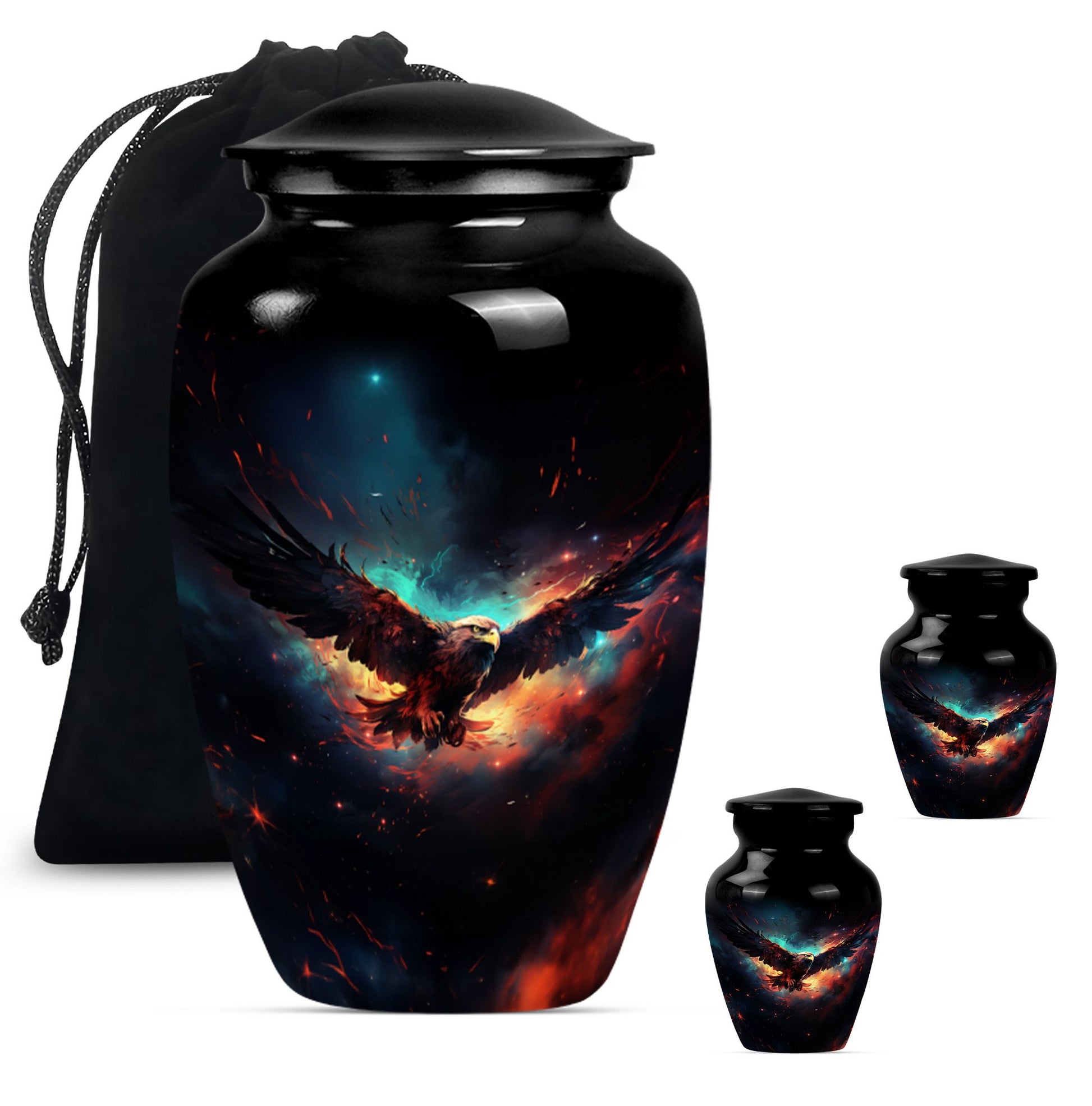EAGLE urn for human ashes