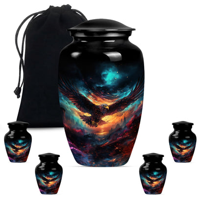  Wolf Howling design for human ashes
