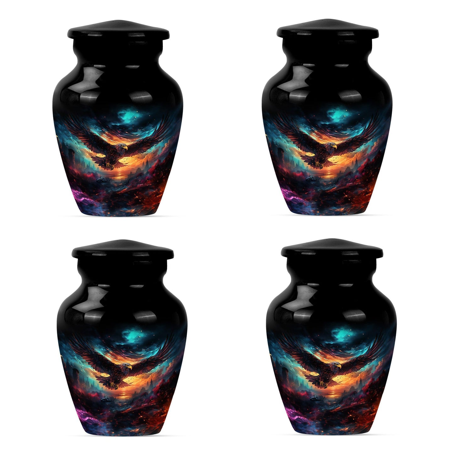  Wolf Howling design for human ashes
