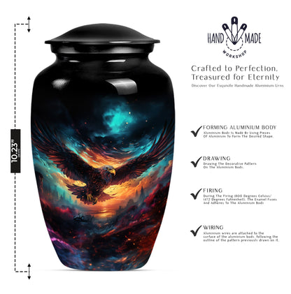  Wolf Howling design for human ashes