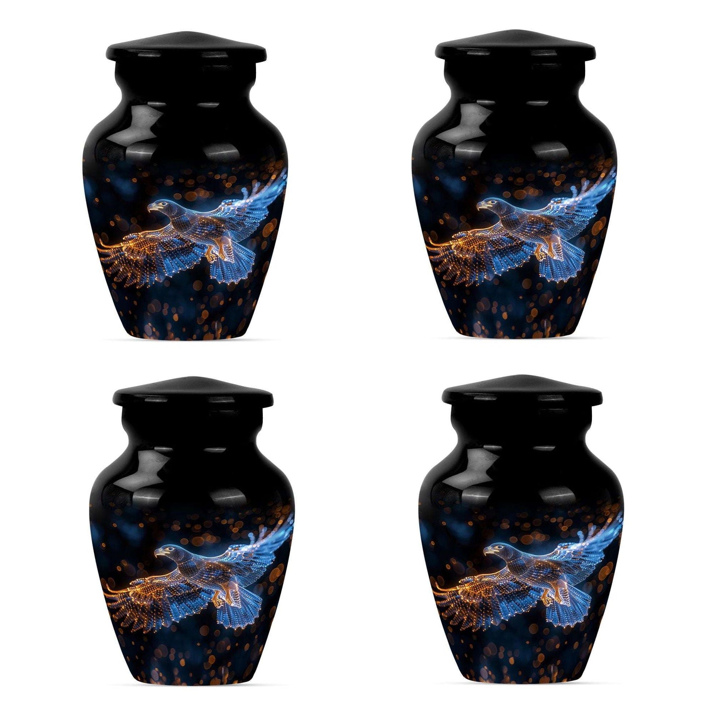 Eagle Theme 3 Inch Keepsake Pack of 4
