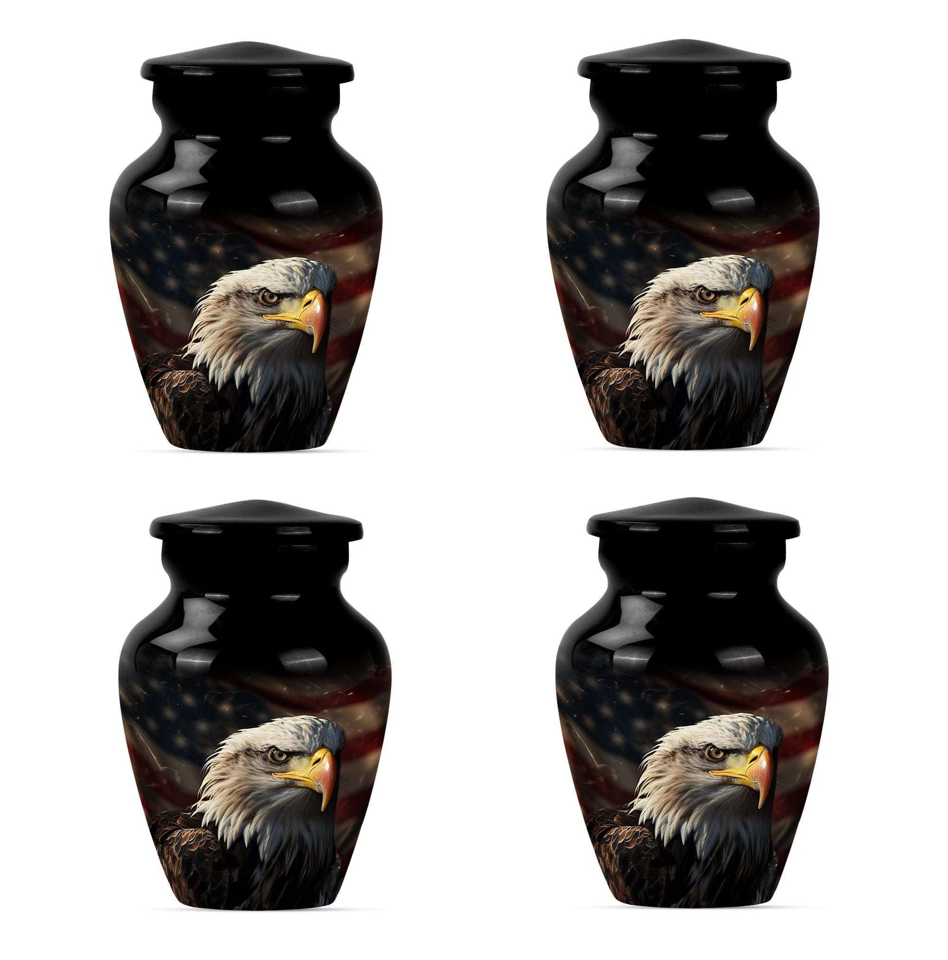 Eagle Theme 3 Inch Keepsake Pack of 4