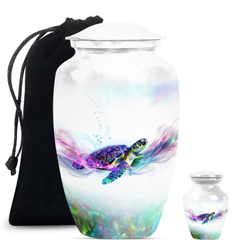 Large Urn With 1 Keepsake Urn