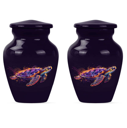 Turtle Theme 3 Inch Keepsake Pack of 2