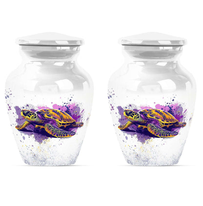 Turtle Theme 3 Inch Keepsake Pack of 2