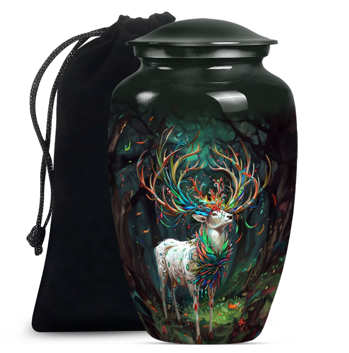 deer urn for adult ashes