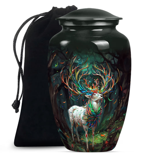 deer urn for adult ashes