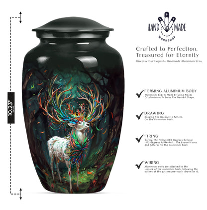 deer urn for adult ashes