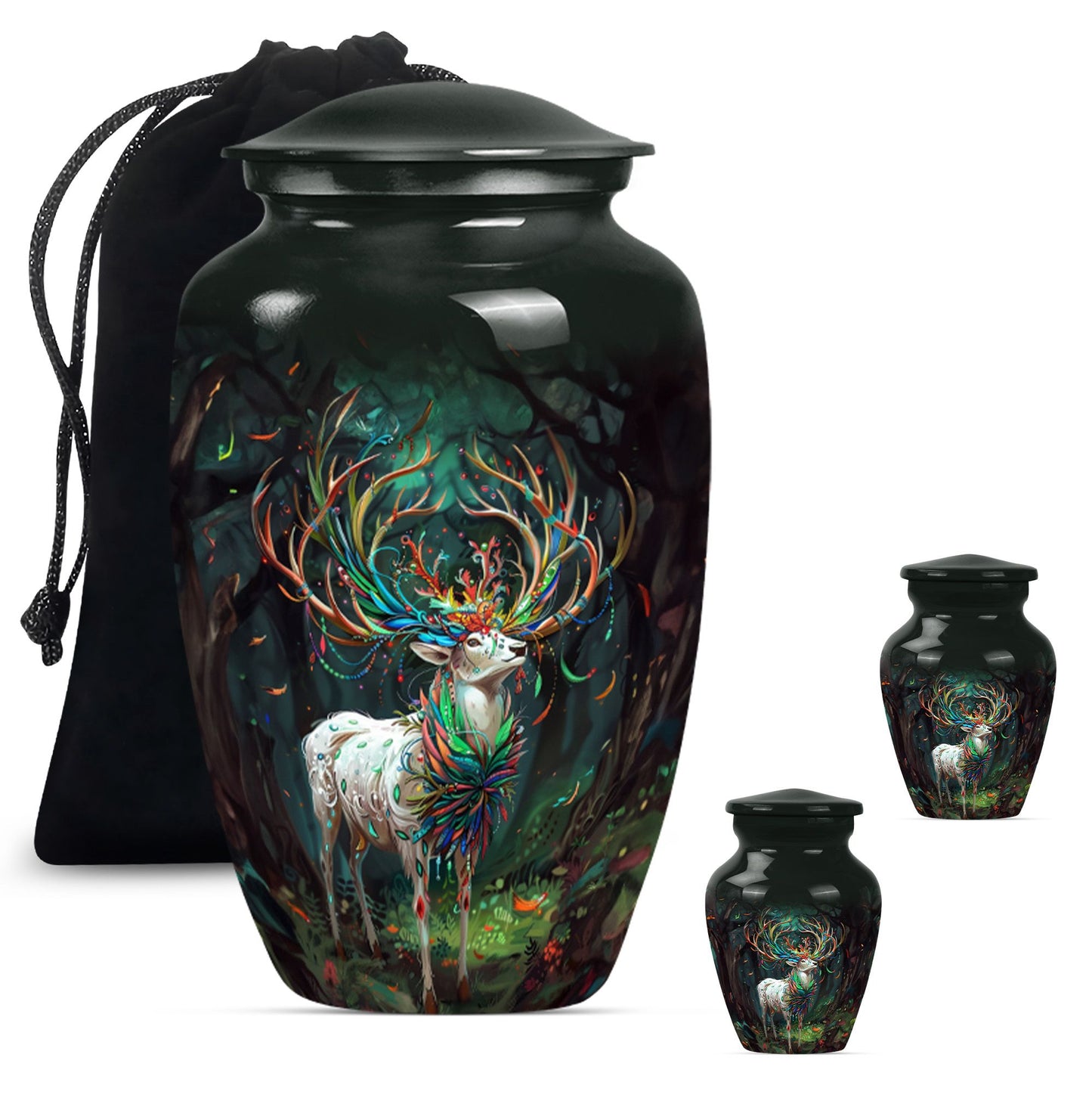 deer urn for adult ashes