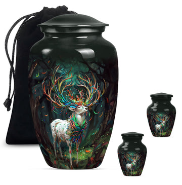 Large Urn with 2 Mini Urn