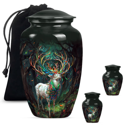 deer urn for adult ashes