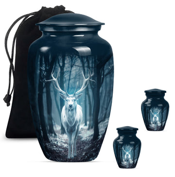 Large Urn with 2 Mini Urn