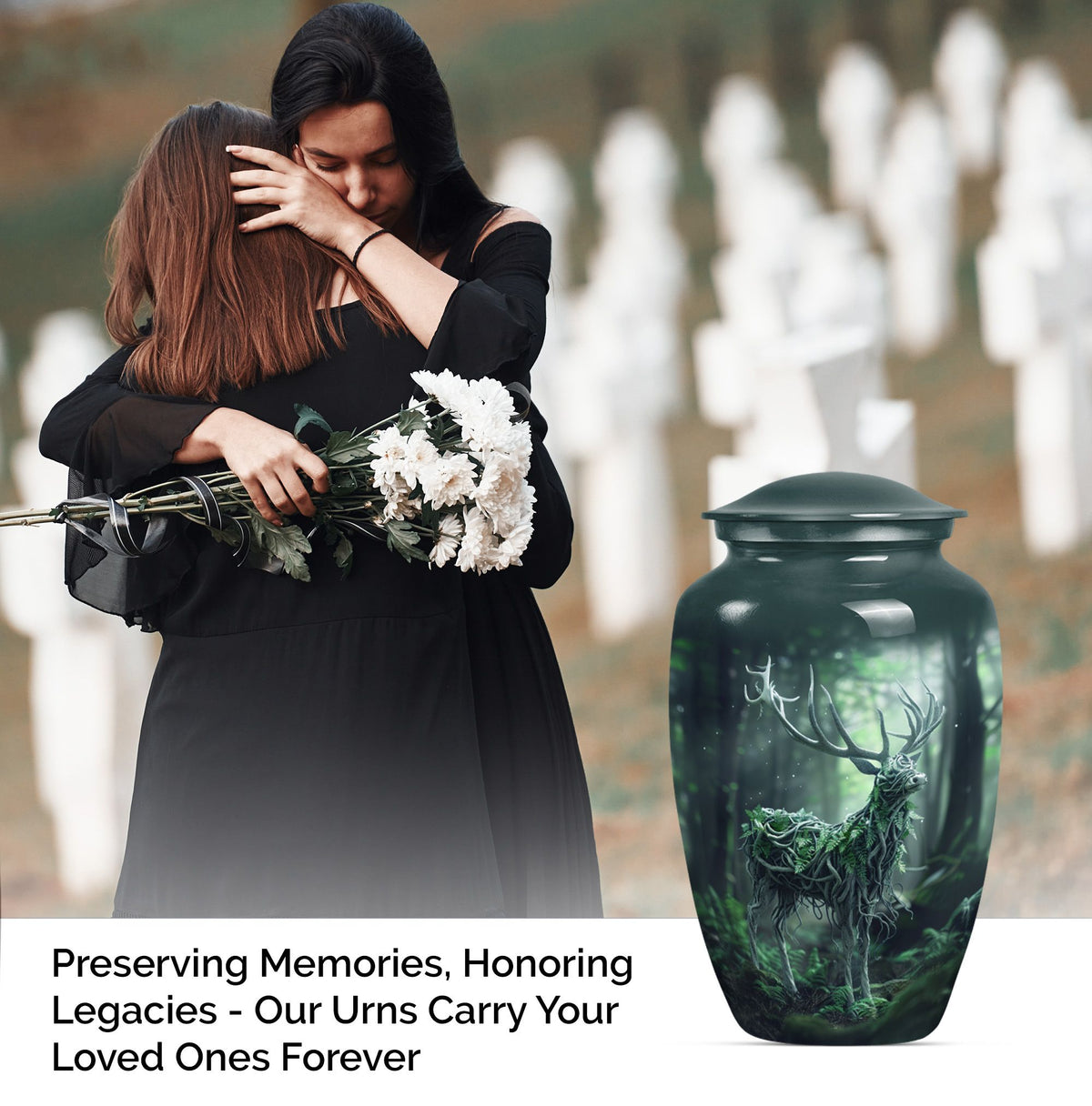  deer urn 
