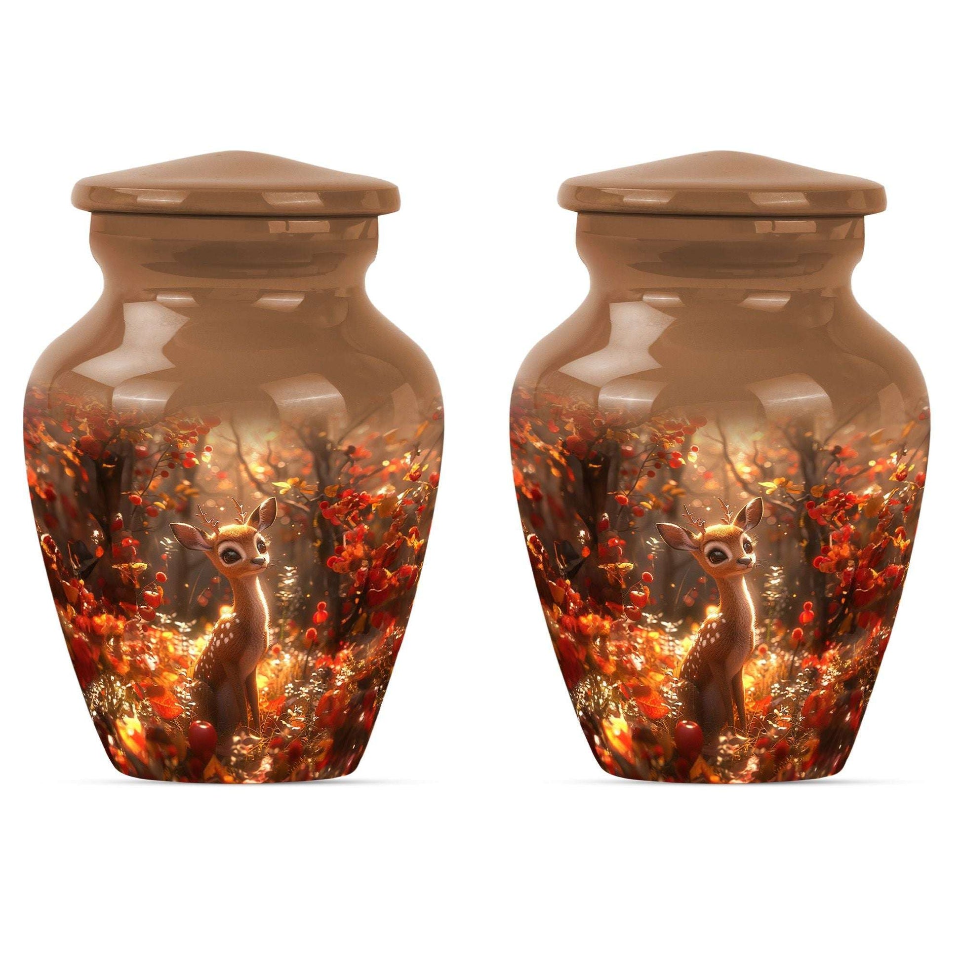 Deer Theme 3 Inch Keepsake Pack of 2