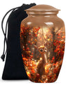Deer Theme Large Urn 10 Inch