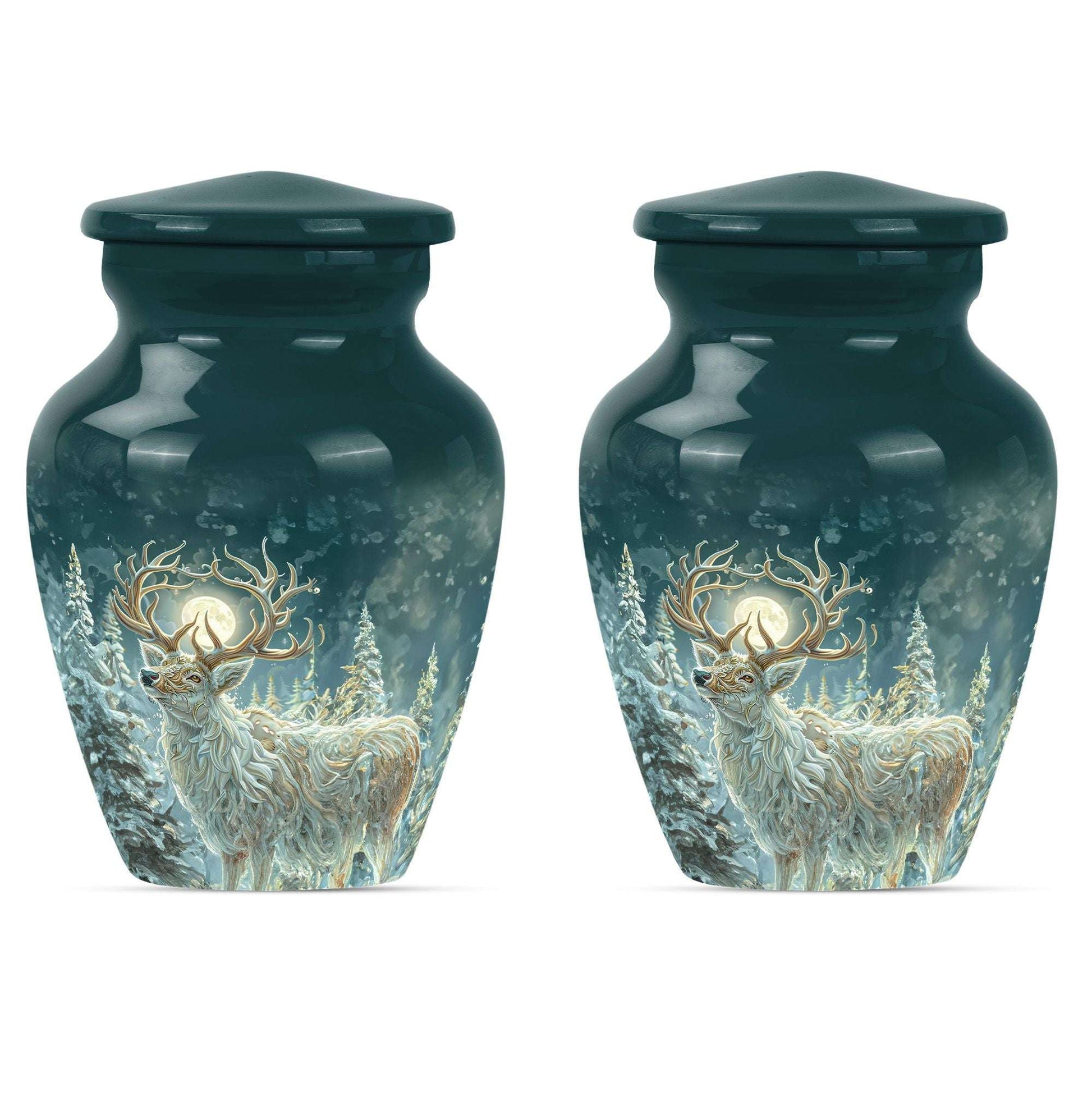 Deer Theme 3 Inch Keepsake Pack of 2