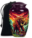 mammoth urn for dad's cremation