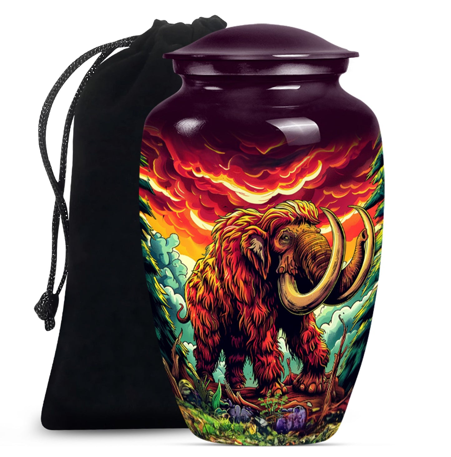 mammoth urn for dad's cremation