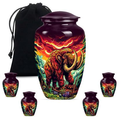 mammoth urn for dad's cremation