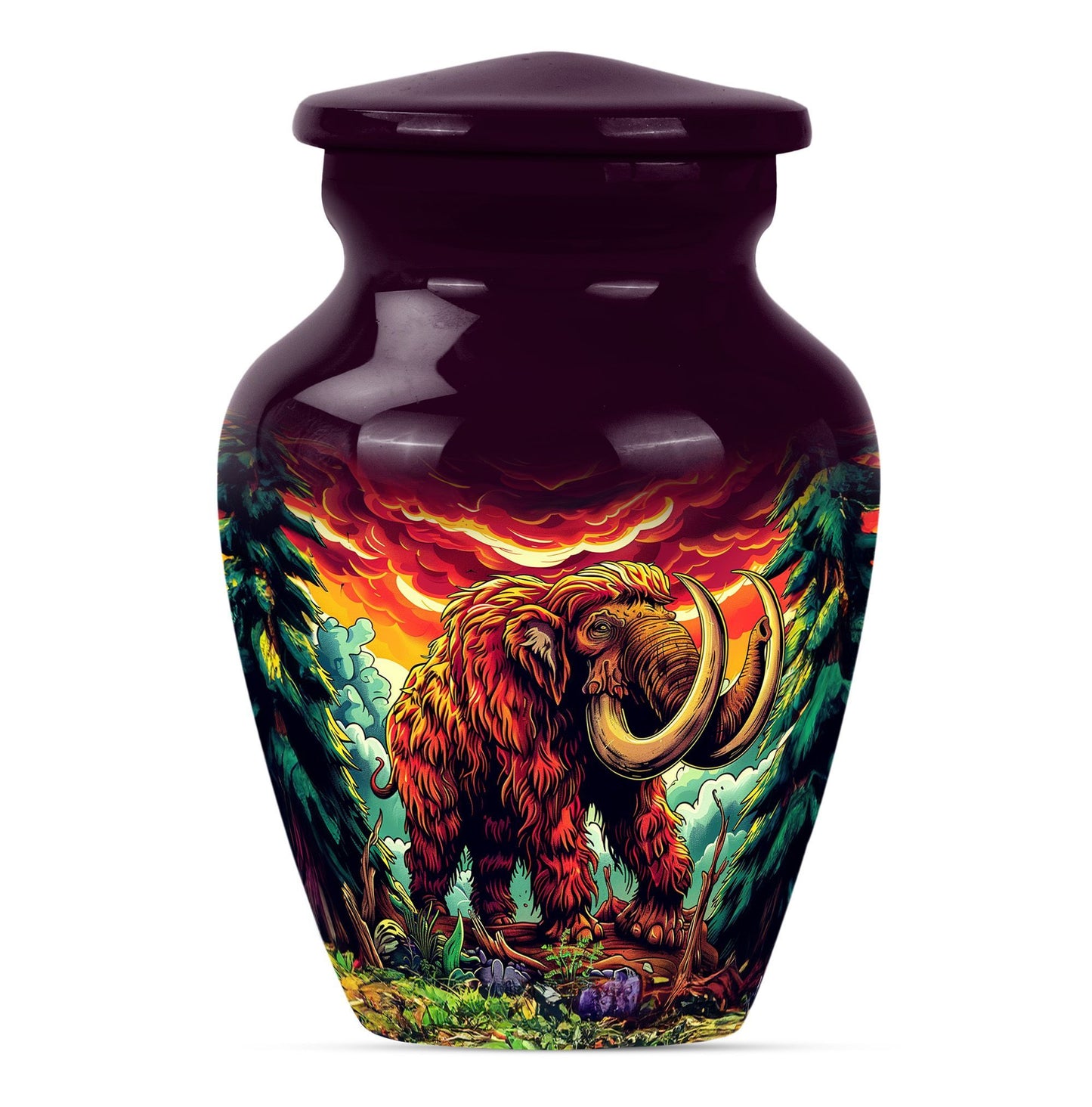 mammoth urn for dad's cremation