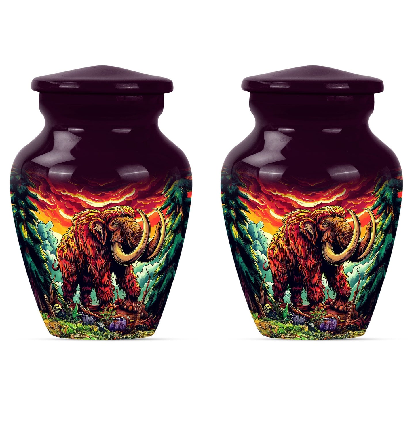 mammoth urn for dad's cremation