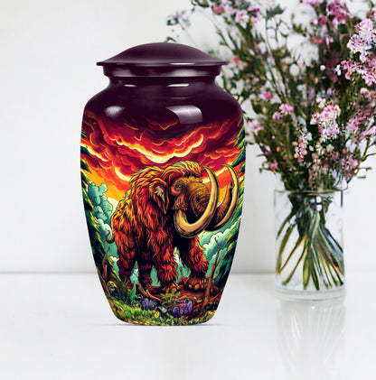 mammoth urn for dad's cremation