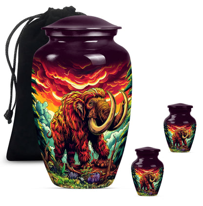 mammoth urn for dad's cremation