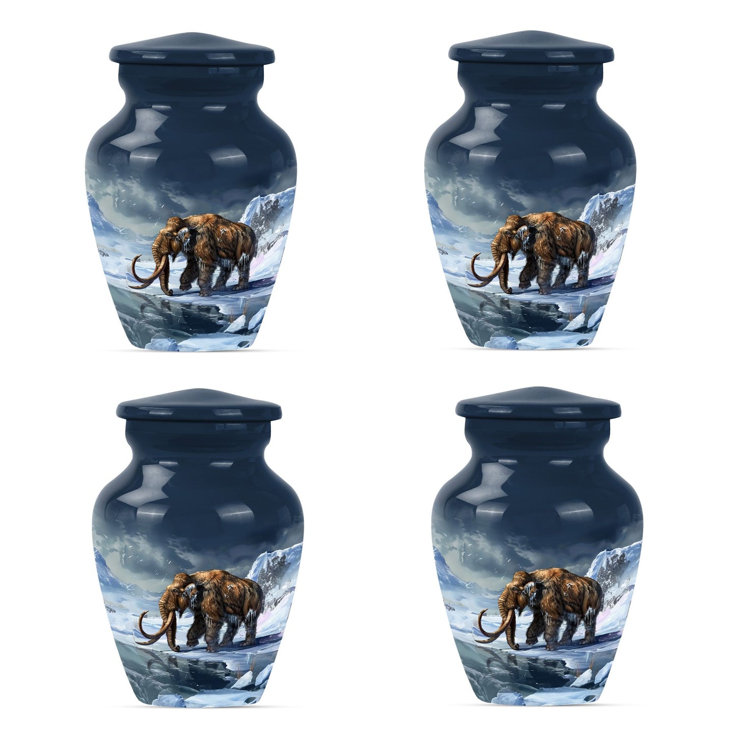 mammoth urn for ashes.
