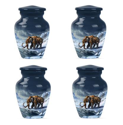 mammoth urn for ashes.