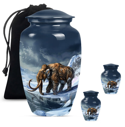 mammoth urn for ashes.