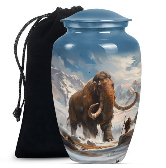 mammoth urn featuring floral design