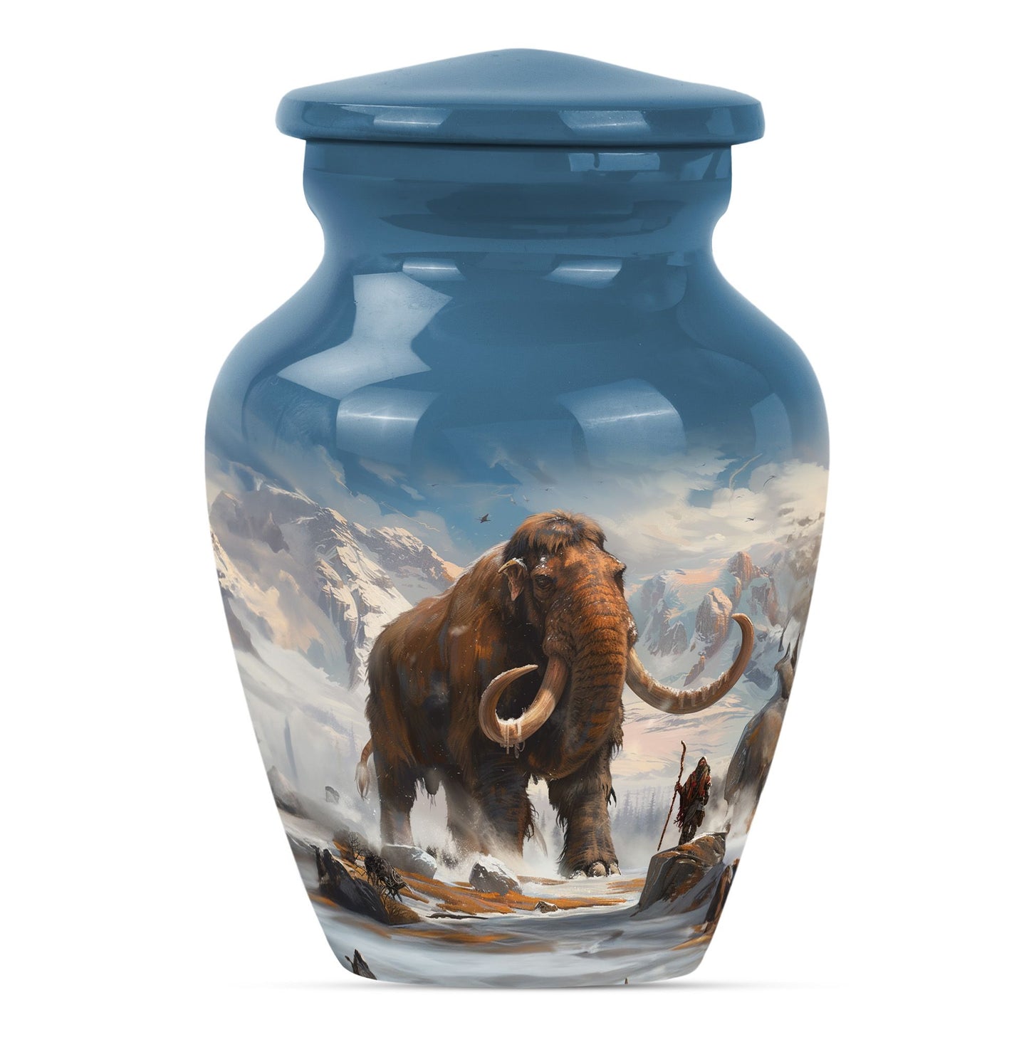 mammoth urn featuring floral design