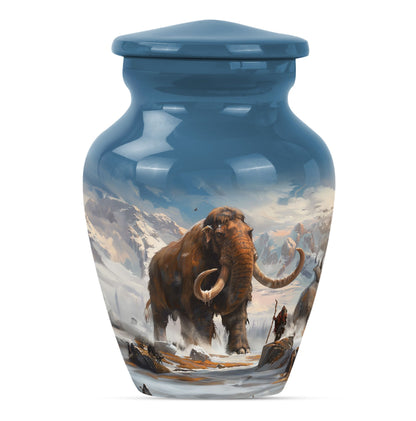 mammoth urn featuring floral design