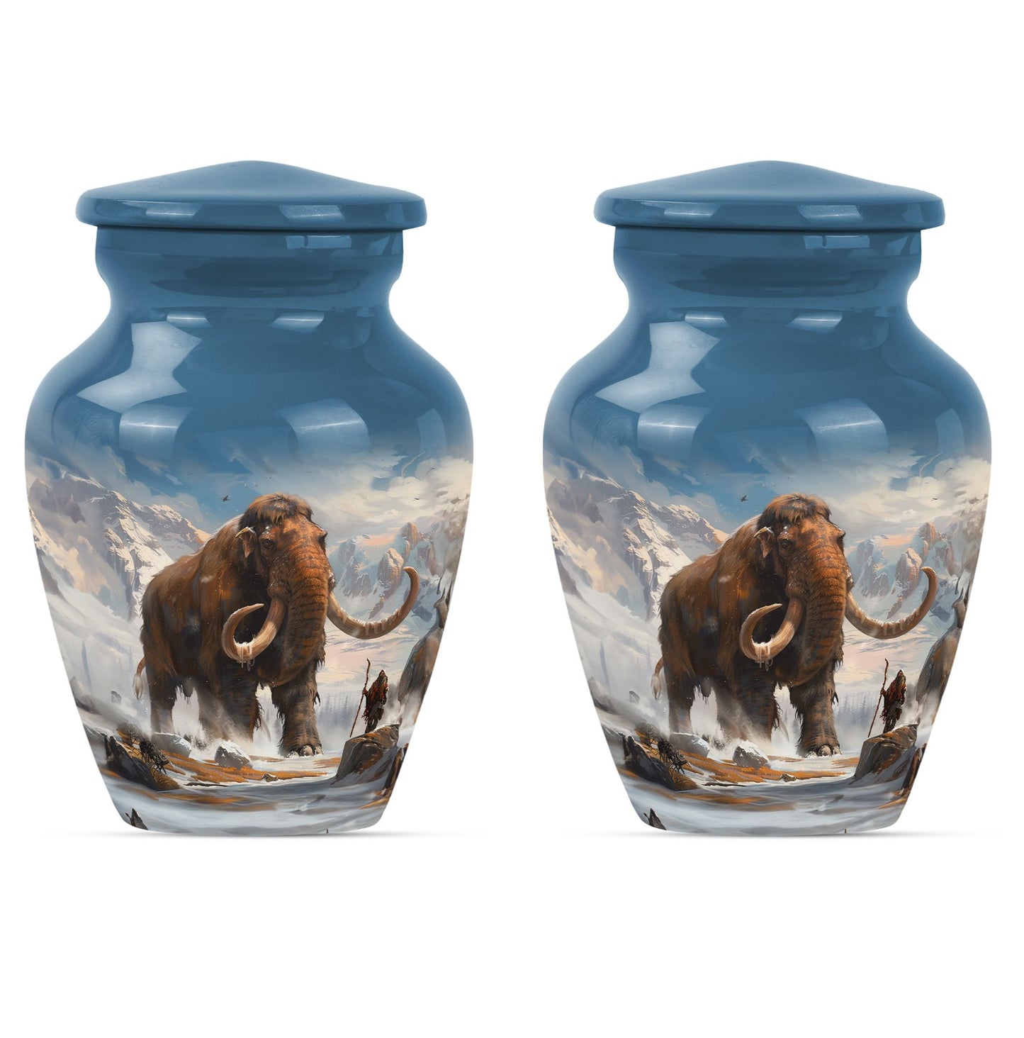 mammoth urn featuring floral design
