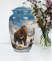 mammoth urn featuring floral design