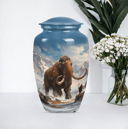 mammoth urn featuring floral design