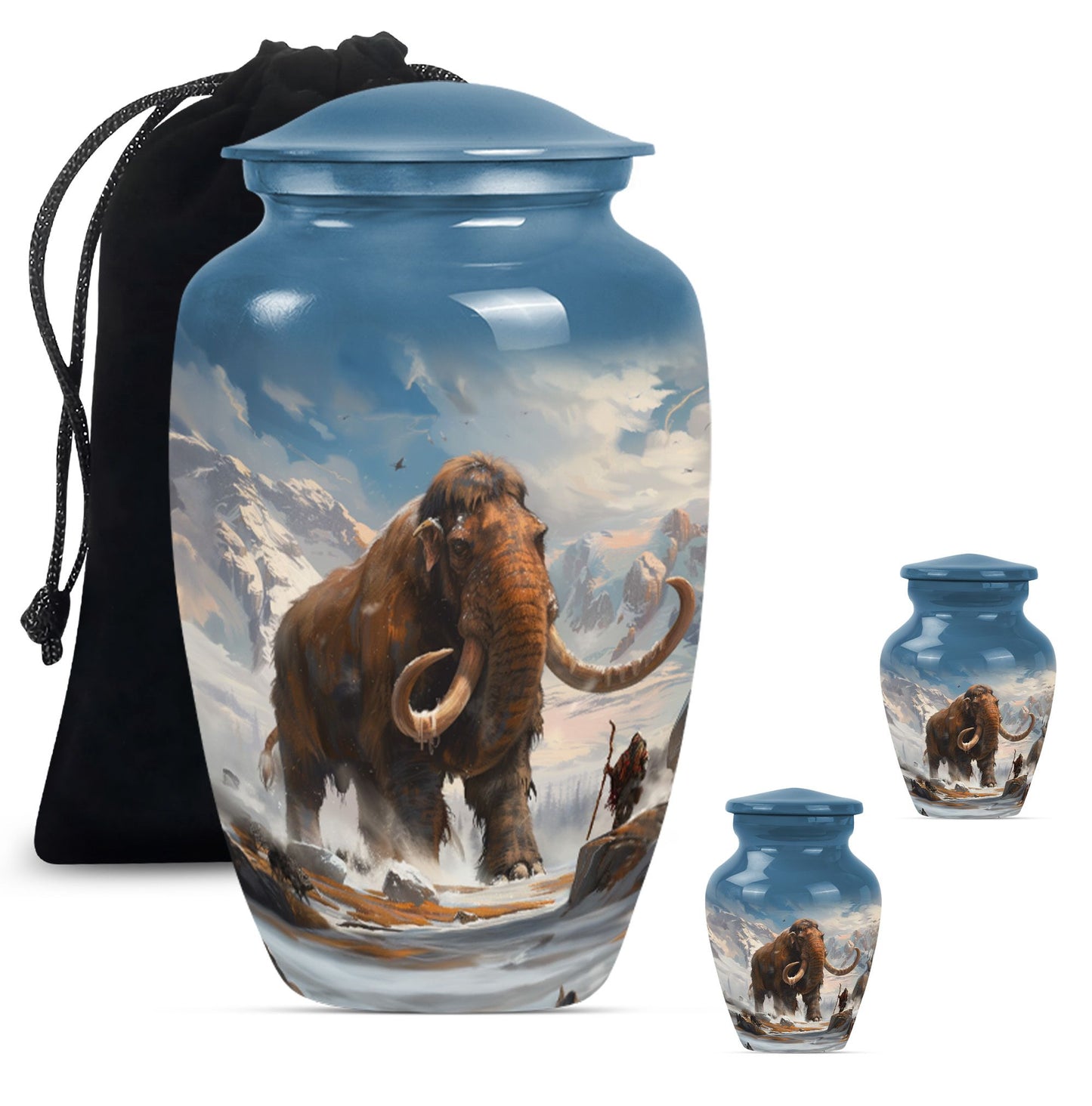 mammoth urn featuring floral design