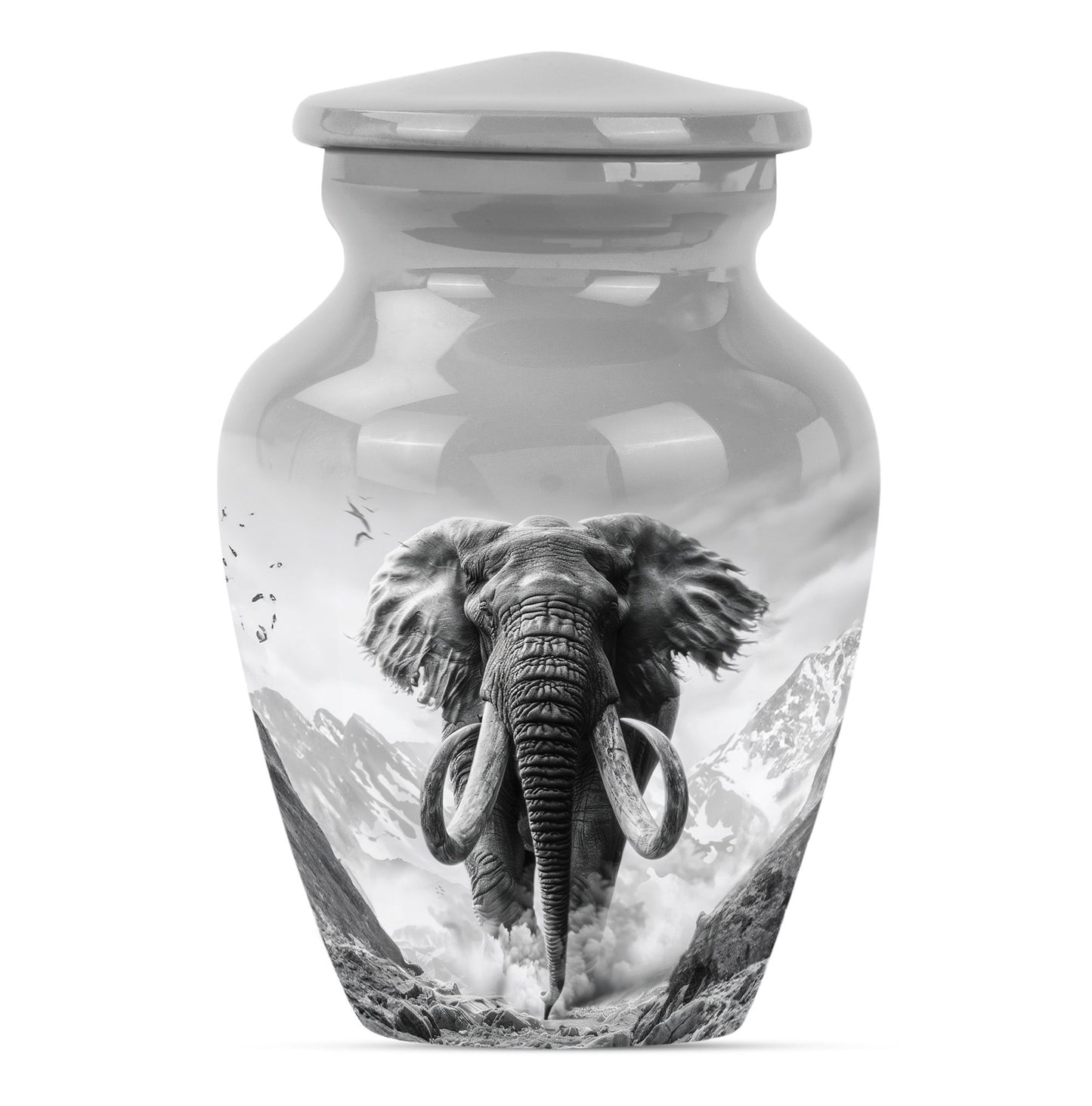 10-inch classic mammoth urn.