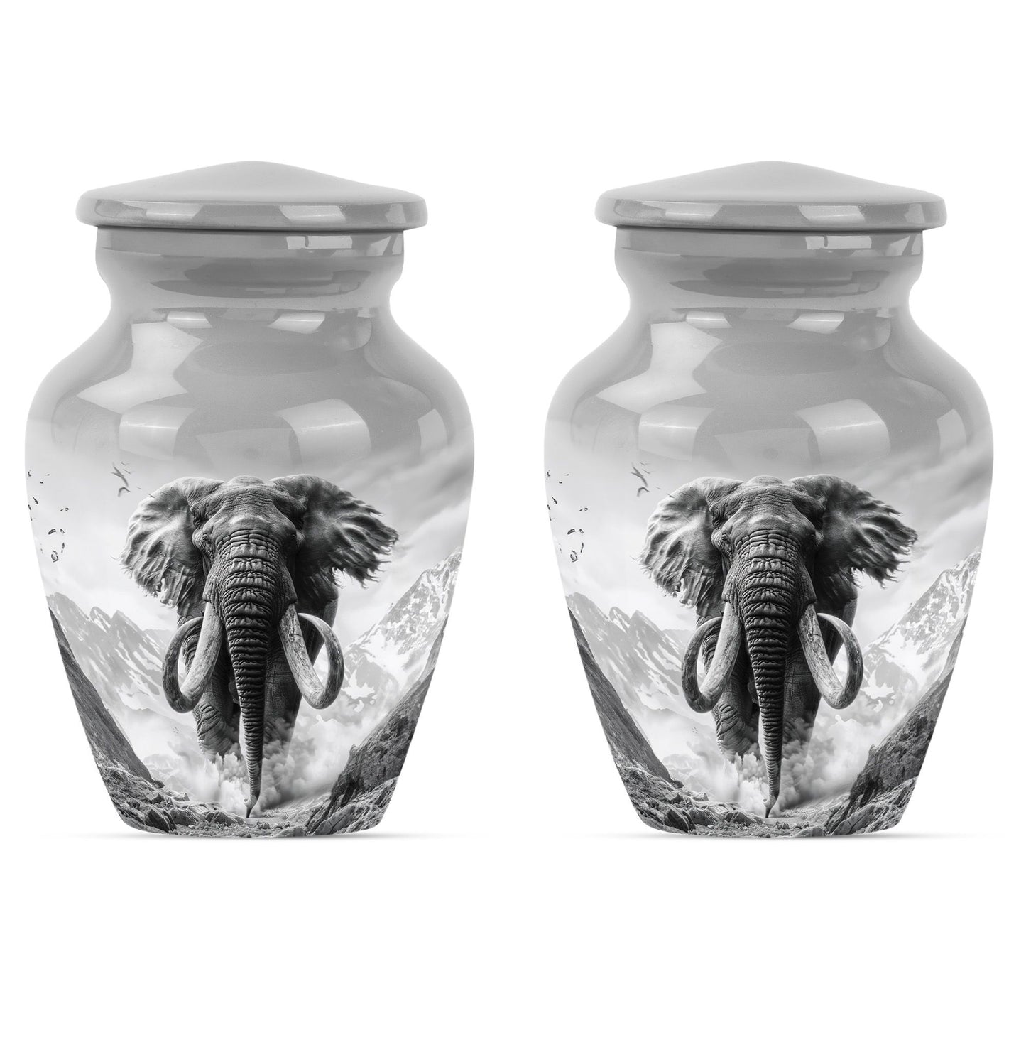 10-inch classic mammoth urn.