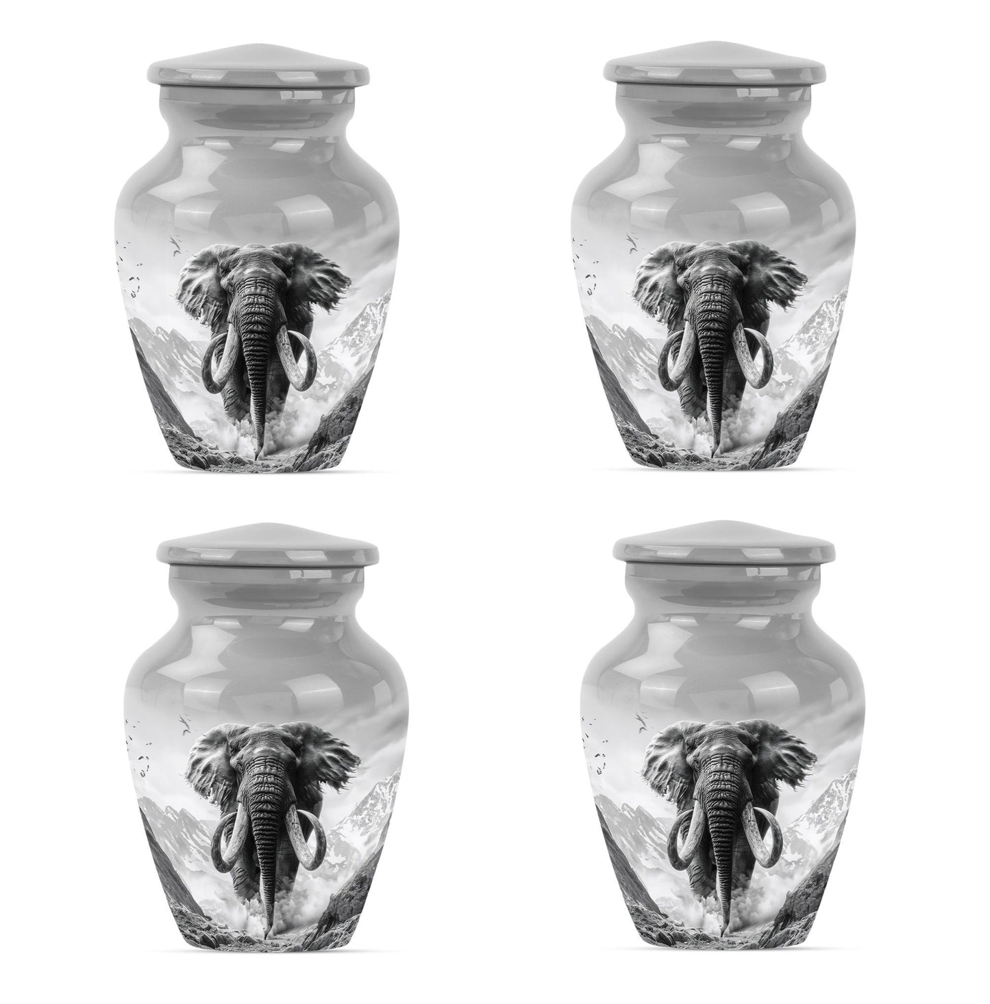 10-inch classic mammoth urn.