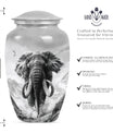 10-inch classic mammoth urn.