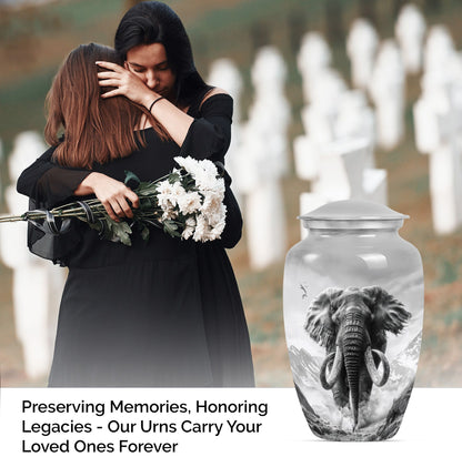 10-inch classic mammoth urn.