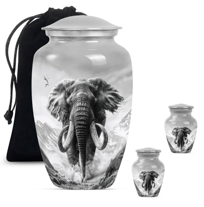 10-inch classic mammoth urn.