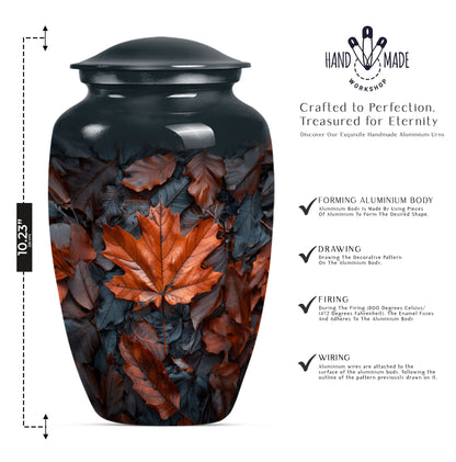 mapple leaf urn, 