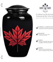 leaf urn for memorial burials