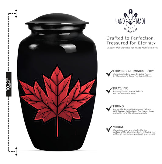 leaf urn for memorial burials