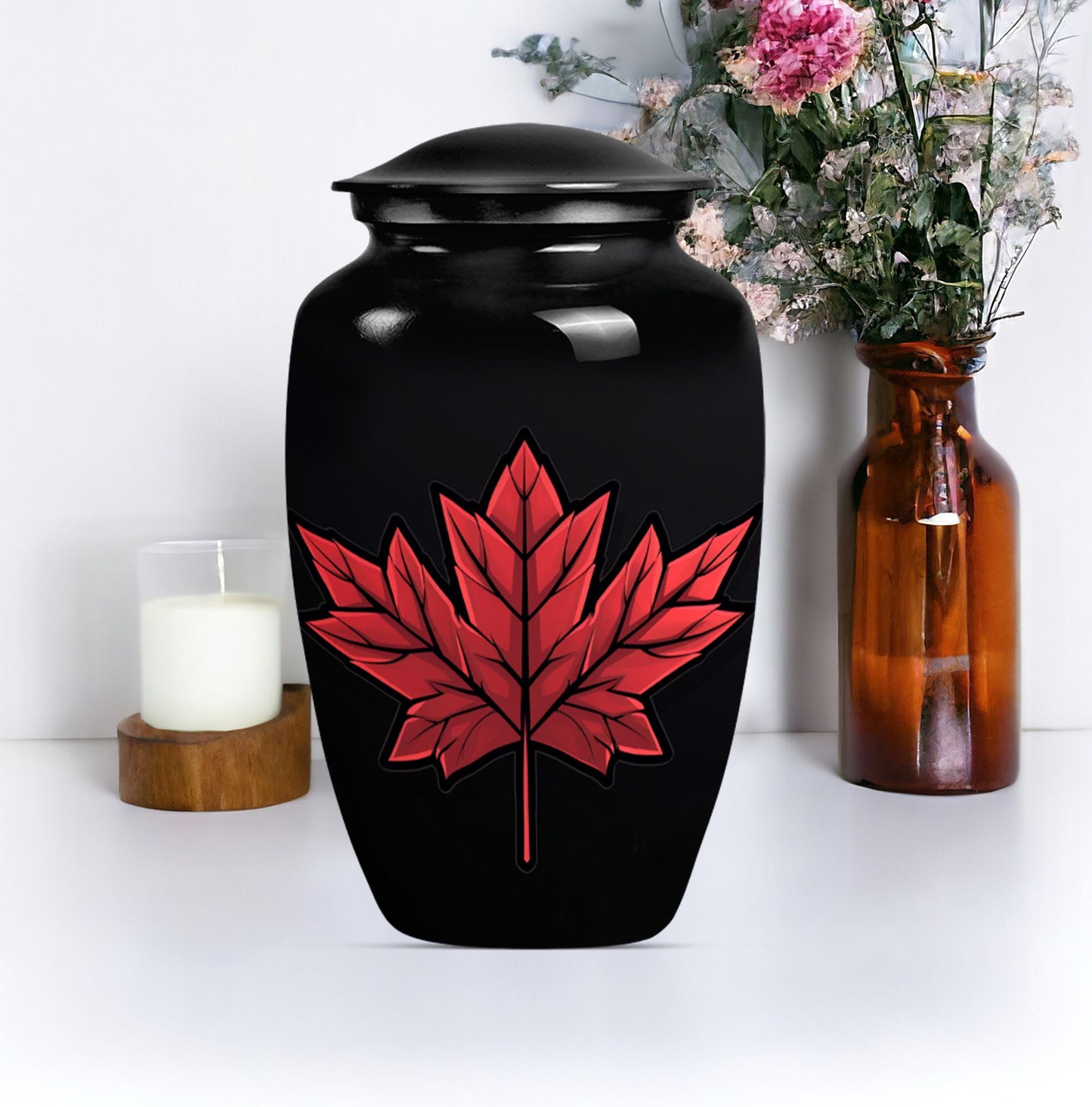 leaf urn for memorial burials
