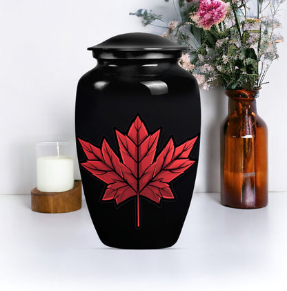 leaf urn for memorial burials