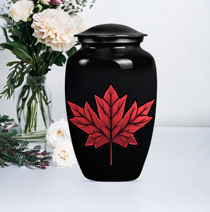 leaf urn for memorial burials